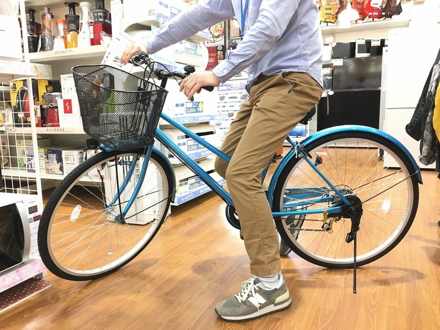 中古自転車も買取・販売中！ 売るのも買うのもトレファク
