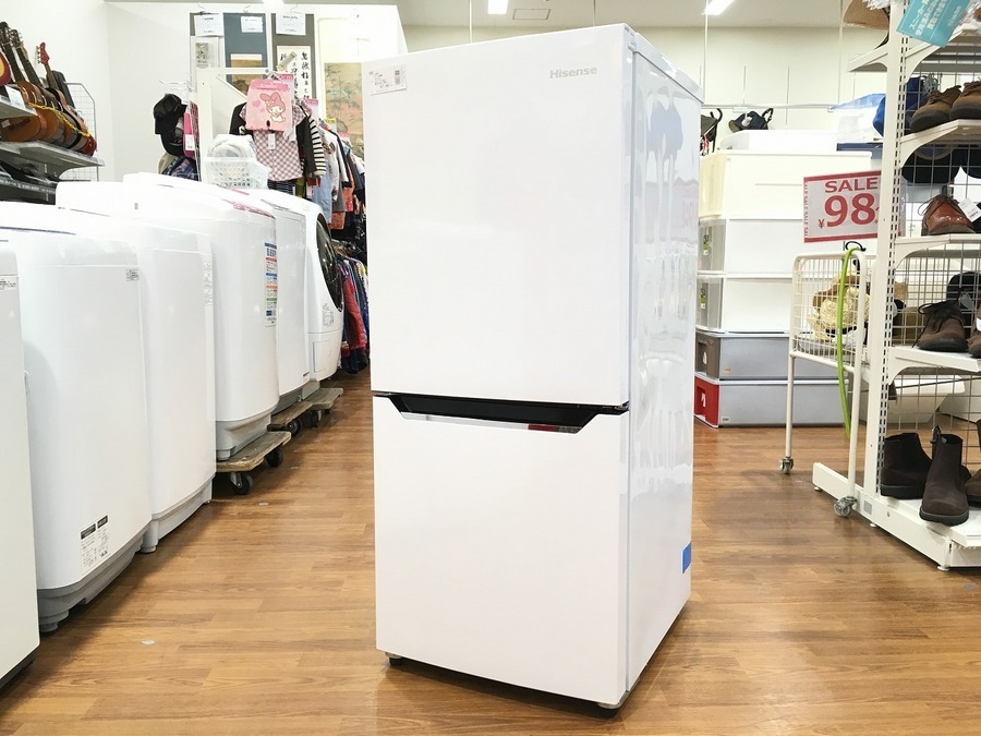ハイセンス 中古2ドア冷蔵庫入荷しました！【トレジャーファクトリーミスターマックスおゆみ野店】 鏡かな？実は冷蔵庫です！【ミスターマックスおゆみ野店】｜2020年02月