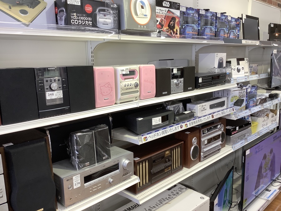 KENWOOD システムコンポセット 入荷しました。【トレジャーファクトリーミスターマックスおゆみ野店】 おうちでエクササイズ！定番人気 お得な新着商品【ミスターマックス