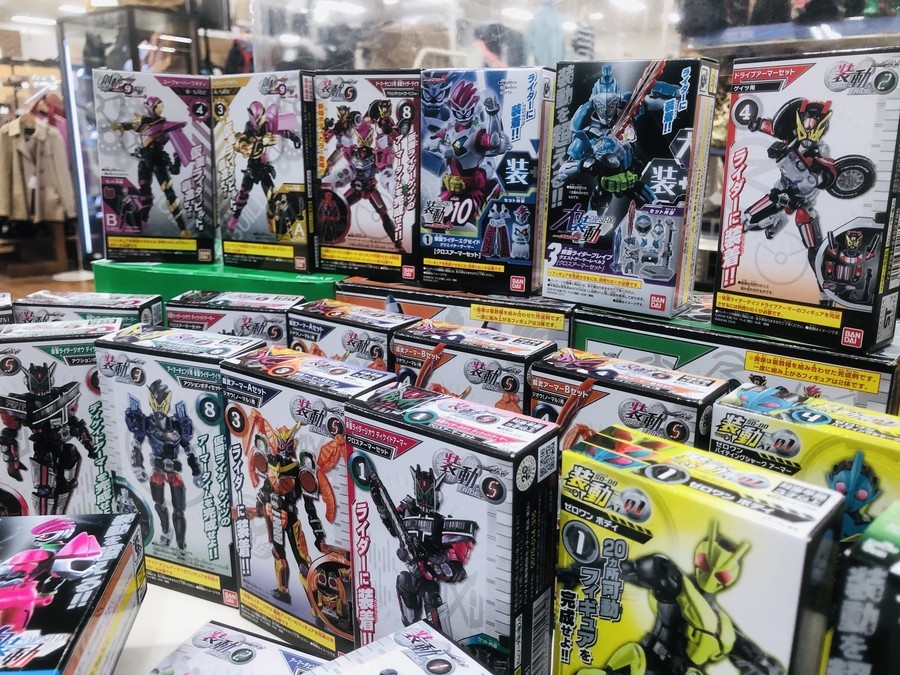 装動　仮面ライダージオウ関連　色々まとめ売り 装動 仮面ライダージオウ RIDE4セット｜発売日：2018年12月17日