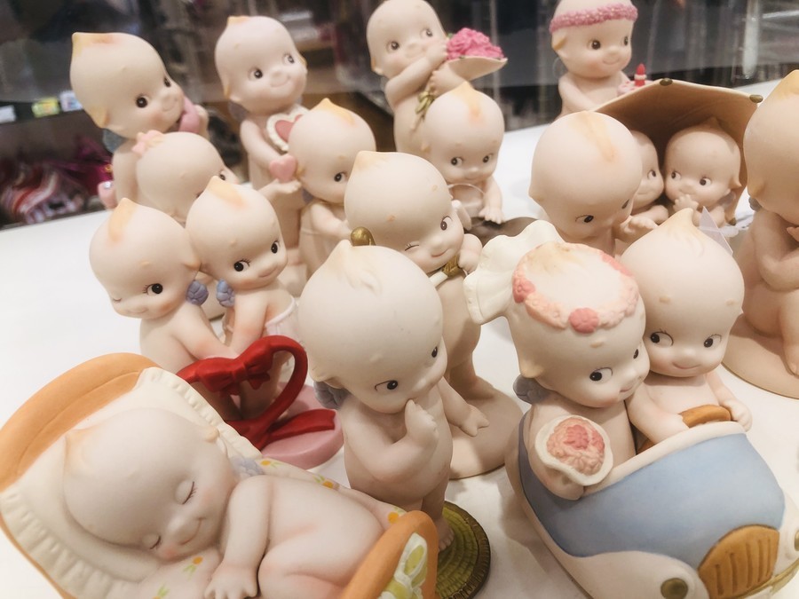 キューピーちゃんの陶器 の置物 とってもキュートな陶器キューピー たくさん入荷しました！ 【ミスター