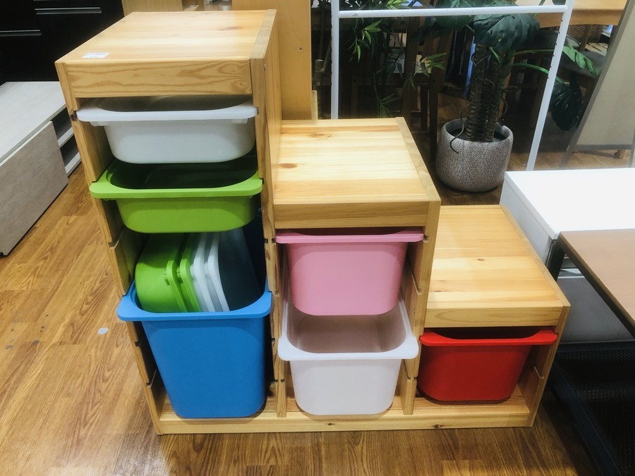 IKEA】トロファスト棚板 ホワイト 2枚セット 焼き付き