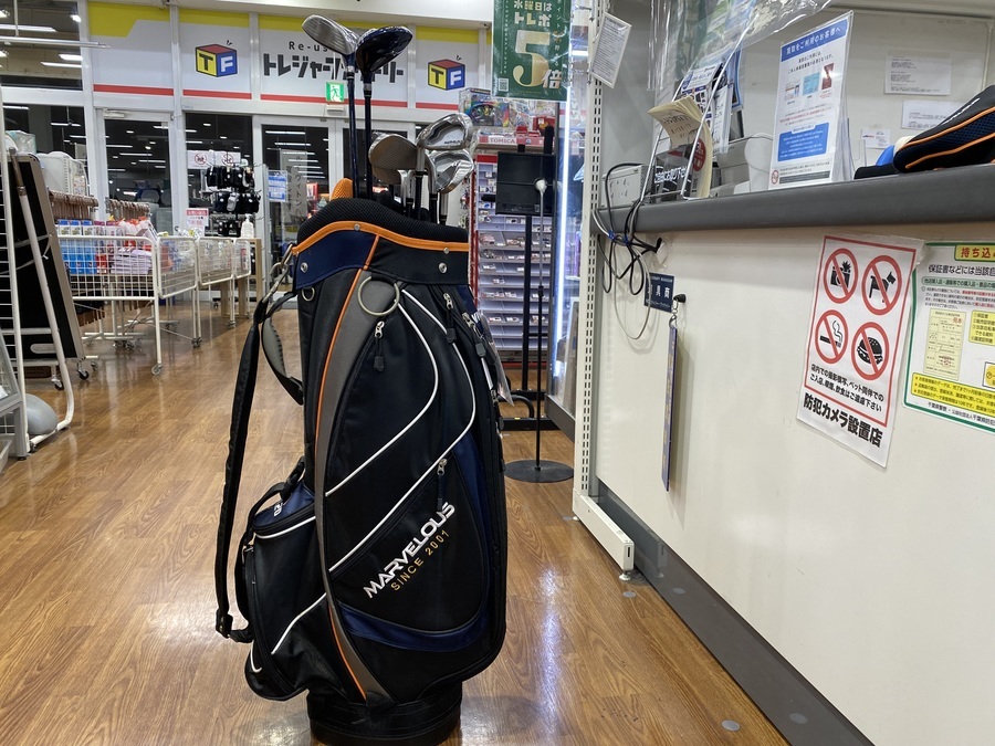 MARVELOUS（マーベラス）のゴルフセットが買取入荷致しました