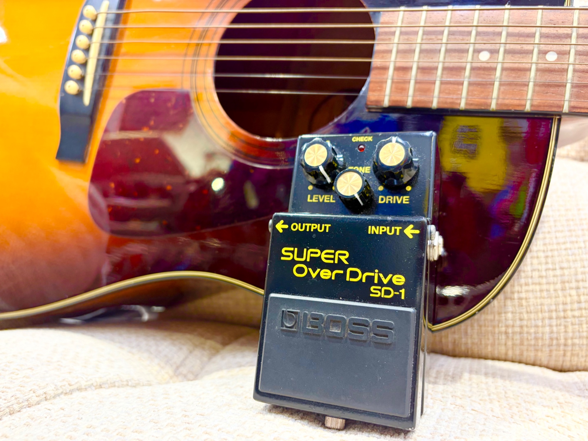 BOSS SD-1-4A】SUPER OverDrive 40周年記念モデルが買取入荷しました