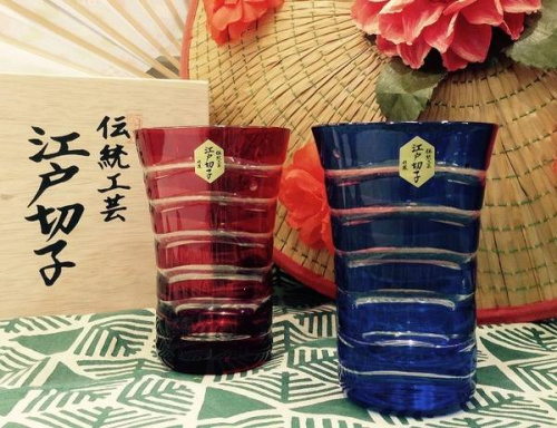 江戸切子 中古の江戸切子 買取