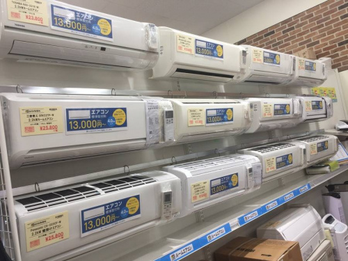 エアコン　買取の扇風機　中古