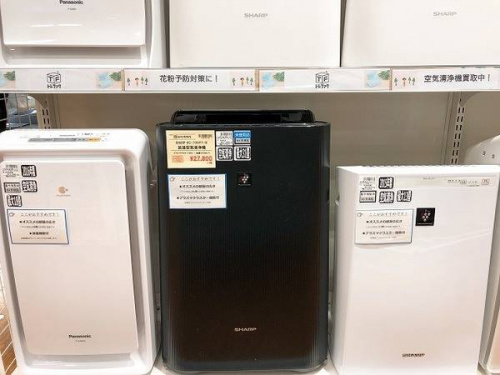 空気清浄機の花粉