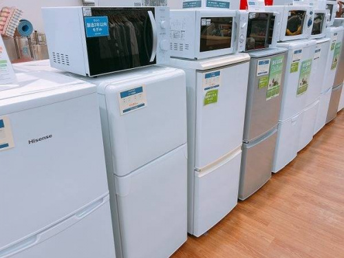 生活家電の冷蔵庫