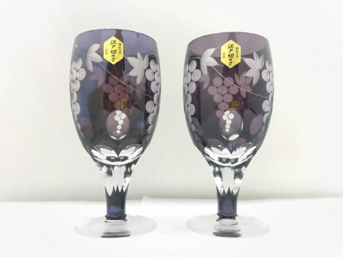 和食器の江戸切子