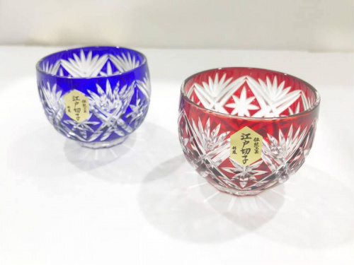和食器の江戸切子