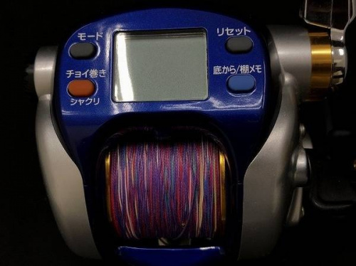 電動リールの釣り