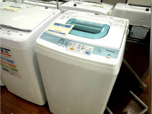 中古冷蔵庫の洗濯機