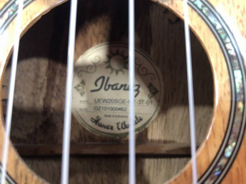 ウクレレのibanez