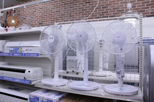 扇風機の季節家電　