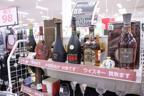 未使用品のウイスキー