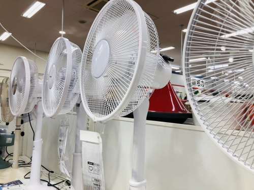 エアコンの扇風機