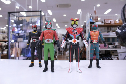 ソフビの仮面ライダー