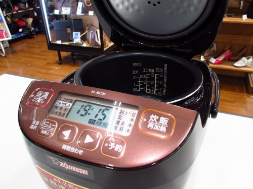 調理家電の炊飯器
