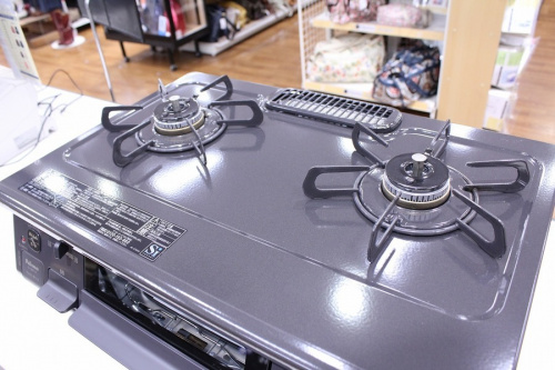 調理家電のガスコンロ