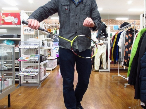 スポーツ用品のバドミントン