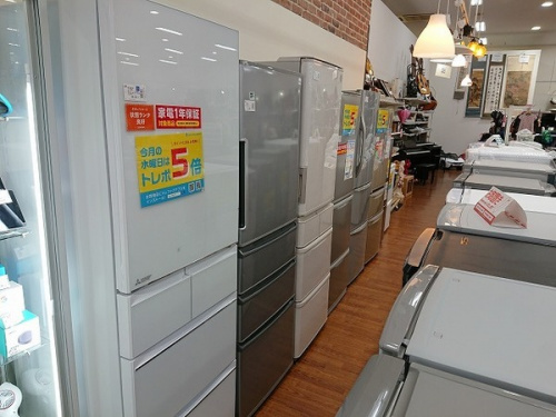 生活家電の冷蔵庫