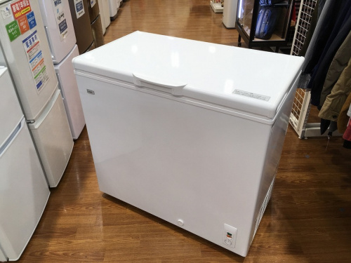 生活家電の冷凍庫