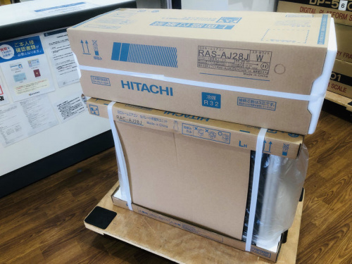 中古のエアコン