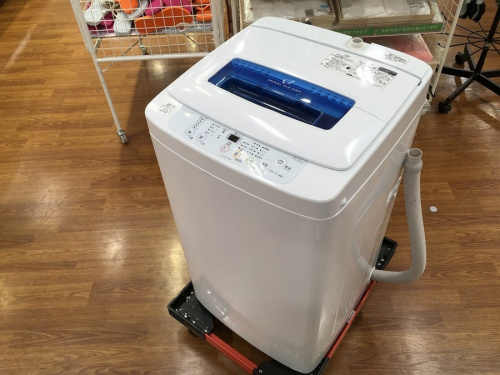 洗濯機の新生活