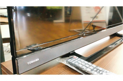 液晶テレビのTOSHIBA