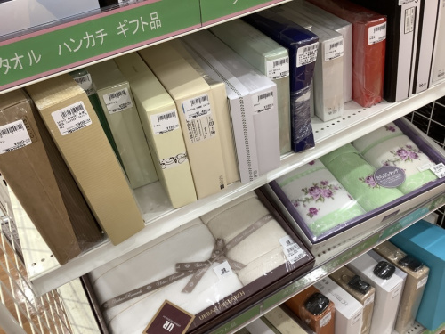 中古のタオル
