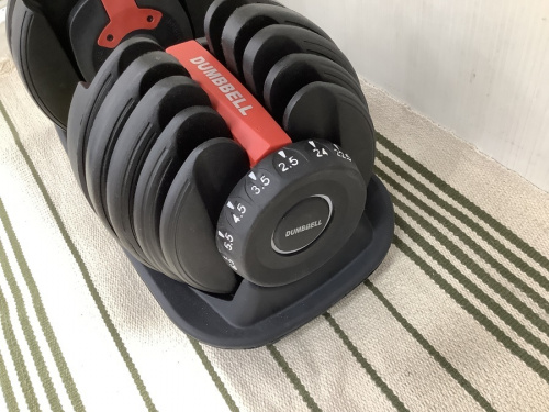 アジャスタブルダンベル40kg入荷！おうちで運動【ミスター