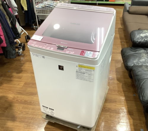 家事家電の縦型洗濯乾燥機