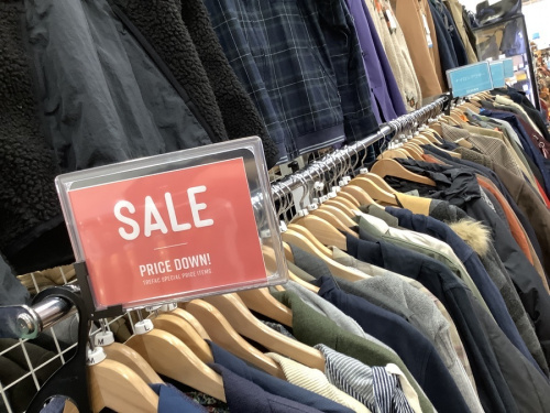 SALEの冬物