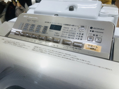PANASONIC パナソニック 8kg 乾燥機能付洗濯機入荷【ミスターマックス