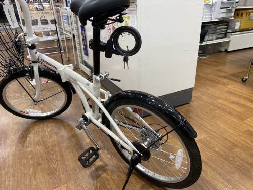 自転車の折りたたみ自転車