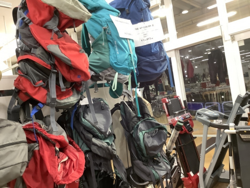 アウトドアの中古　買取