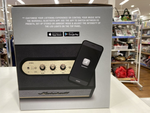 bluetoothスピーカーのMarshall