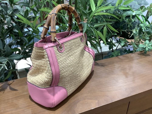 バッグのバンブーハンドバッグ