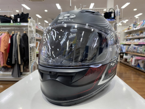 アウトドアのバイク用ヘルメット