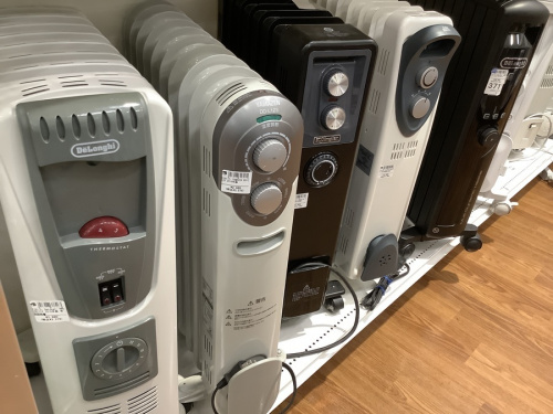 ストーブの冬物