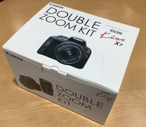 キャノンのダブルズームレンズキット