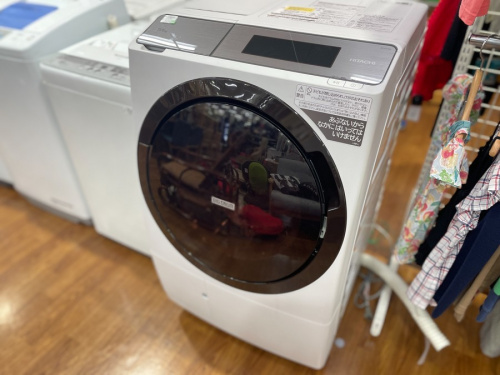 生活家電の洗濯乾燥機