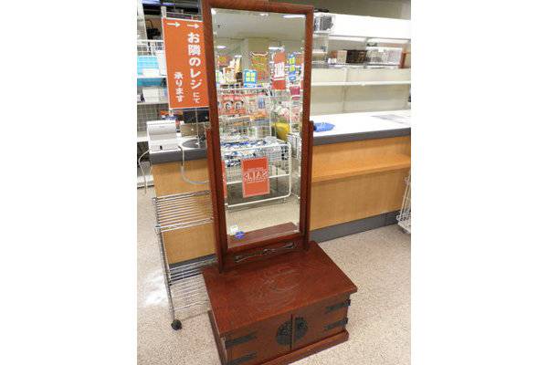昭和レトロ家具 鏡台 ドレッサー を買取入荷しました！福島県 いわき市