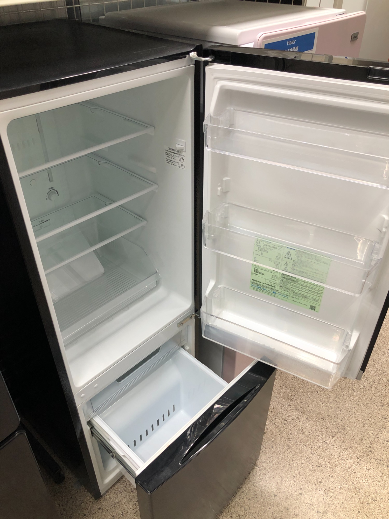 ★送料・設置無料★ 中古 2ドア冷蔵庫 東芝 (No.9494) 東芝（TOSHIBA） 2ドア冷蔵庫 BSシリーズ｜GR-W17BS(W)｜[通販