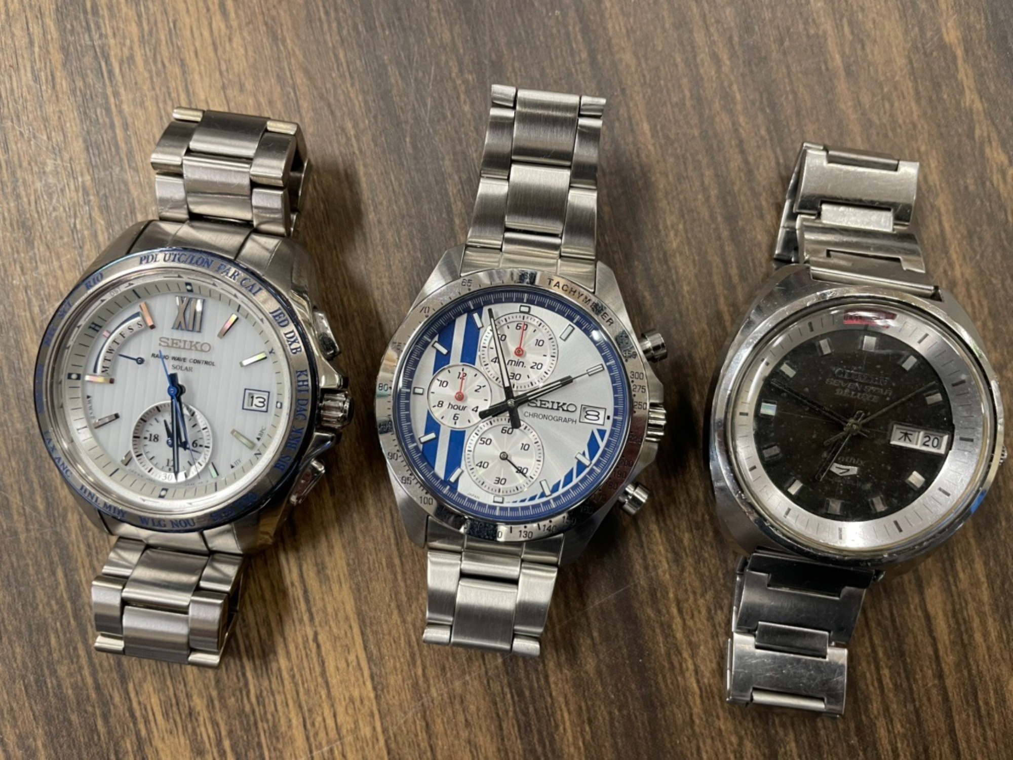 【 ジャンク 】カシオ・セイコー・シチズン・ディーゼル　計10点　セット CASIO（カシオ）SEIKO（セイコー）CITIZEN（シチズン）の腕時計
