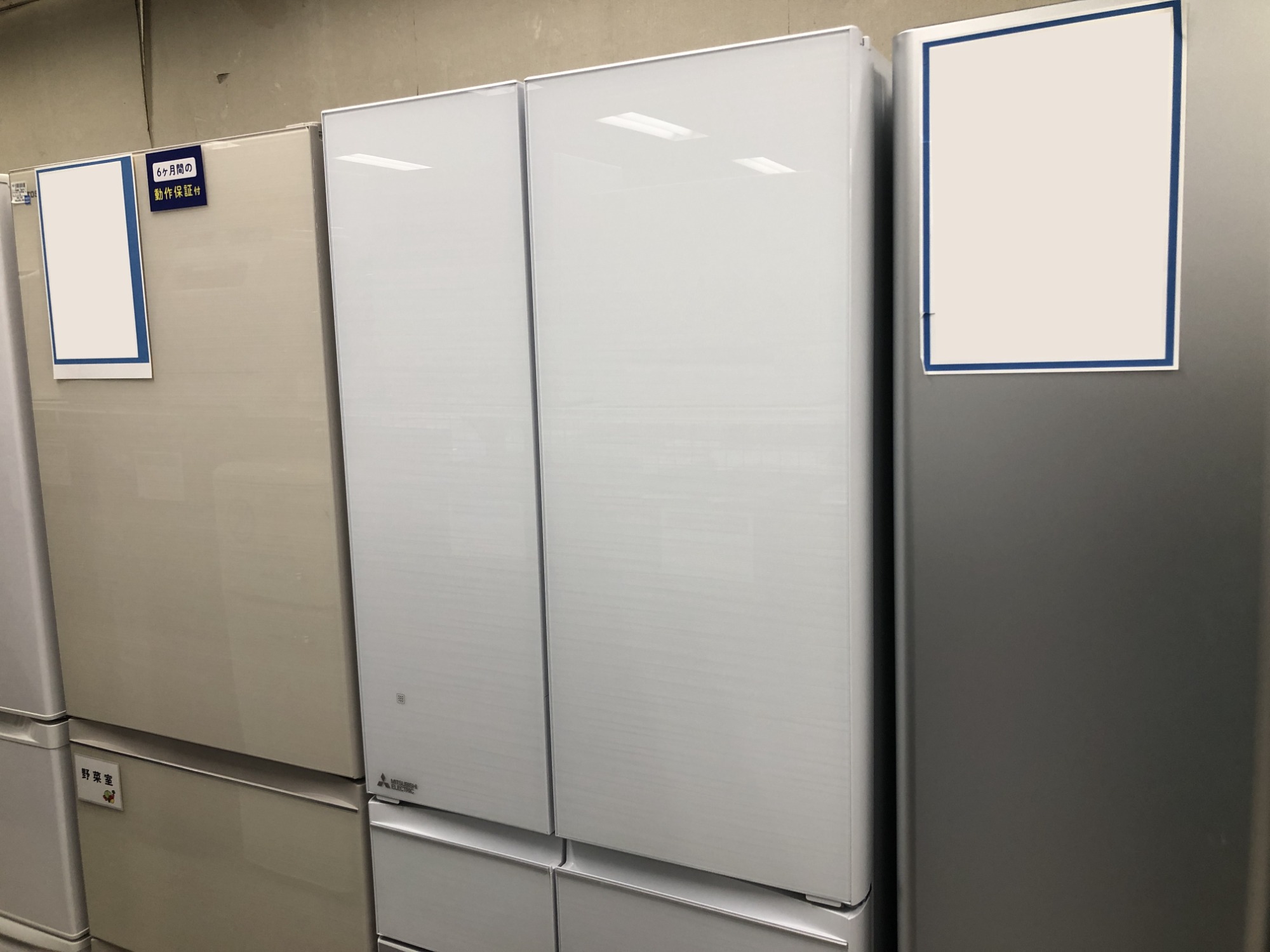 MITSUBISHI / 三菱の6ドア冷蔵庫が買取入荷しました！中古家電を買う
