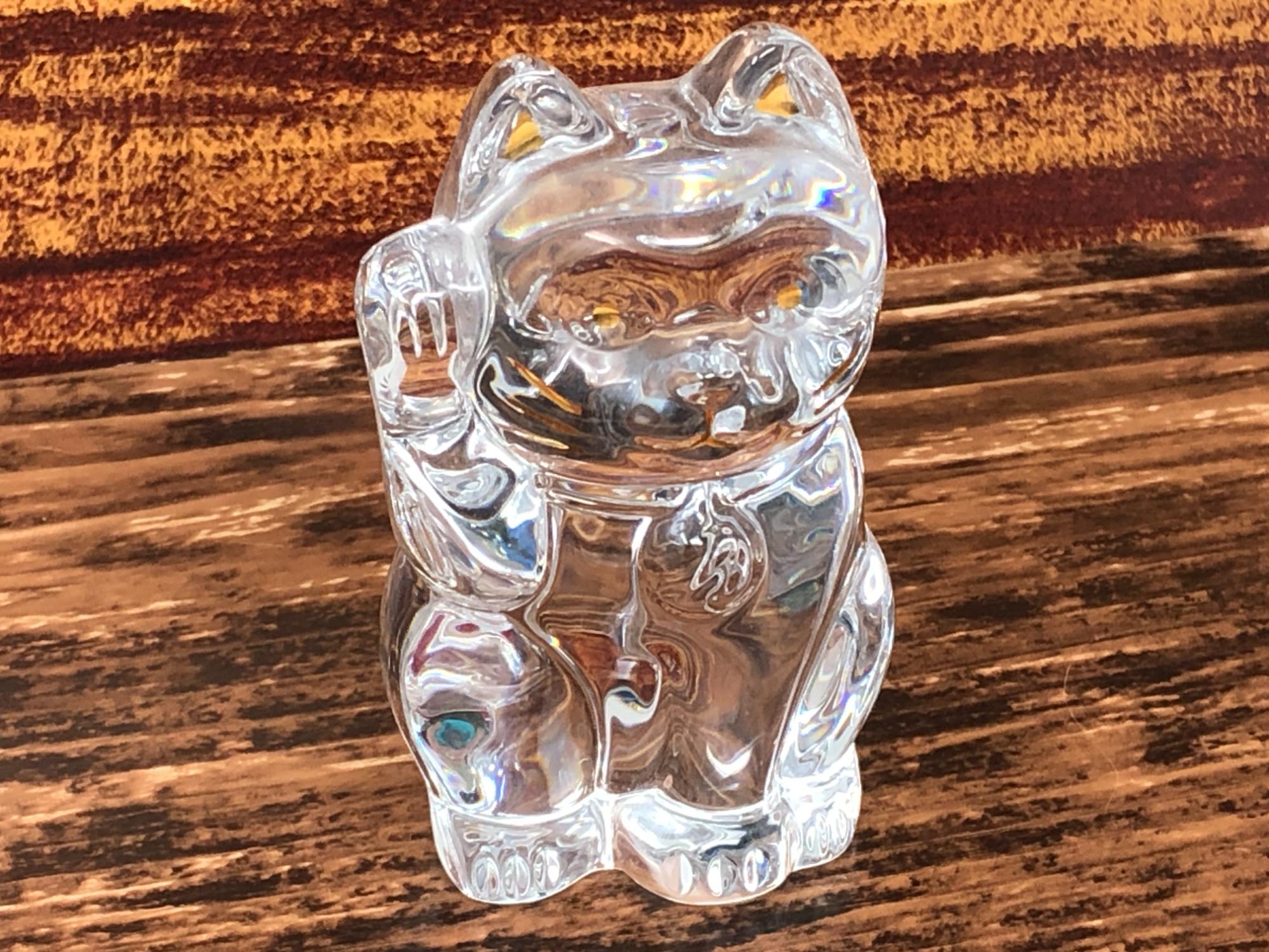 和食器買取強化中！】Baccarat(バカラ)のガラスオブジェを買取入荷しま