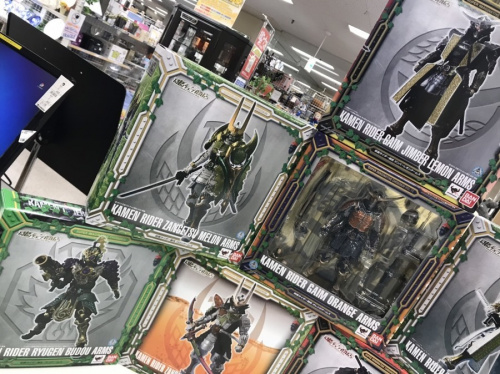 フィギュアの仮面ライダー