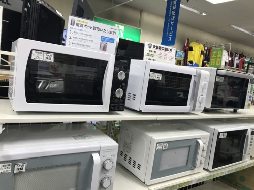 調理家電のレンジ