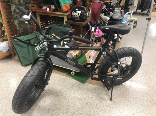 スポーツ用品のファットバイク